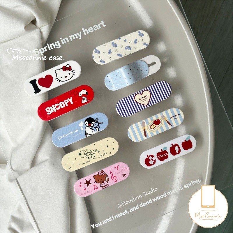 Thời Trang Dễ Thương Kitty Puppy Mèo Con Hỗ Trợ Giá Đỡ Gấp Dán Lưng Dính Di Động Đẩy Chân Đế Ngôi Sao Đáng Yêu Nơ Để Bàn Đa Năng OK Băng Hỗ Trợ Dây Điện Thoại Di Động Hỗ Trợ