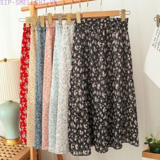 Váy highwaist nữ xanh nhạt hồng đỏ trắng nữ váy vàng đen
