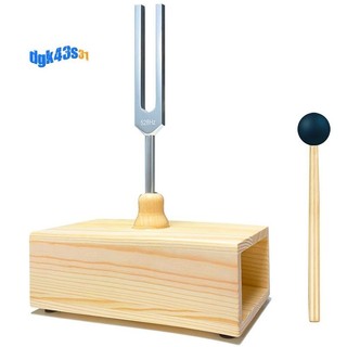 Nĩa điều chỉnh 528Hz có hộp cộng hưởng Loa gỗ Màu bạc & gỗ Hoàn hảo cho SPA Hương liệu, Giảng dạy cộng hưởng