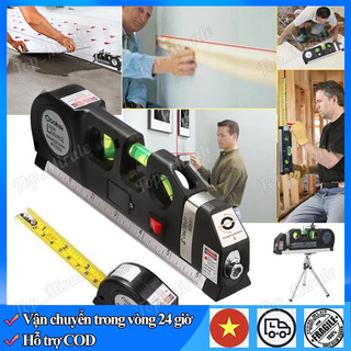 Thước thủy nivo cân mực laser đa năng f2018 fixit laser levelpro3 2 tia dọc ngang