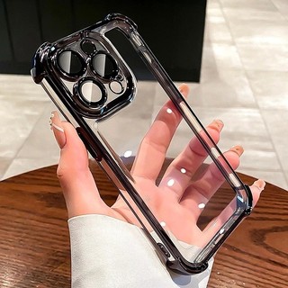 Bảo vệ ống kính Vỏ chống sốc trong suốt cho vỏ IPhone 15 14 13 12 11 Pro Max 15plus