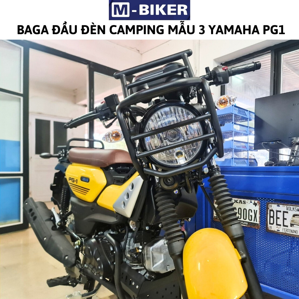 [𝐌-𝐁𝐢𝐤𝐞𝐫]_ Baga đầu đèn pg1, cảng trước pg1, baga đầu đèn camping pg1, baga pg1, mbiker