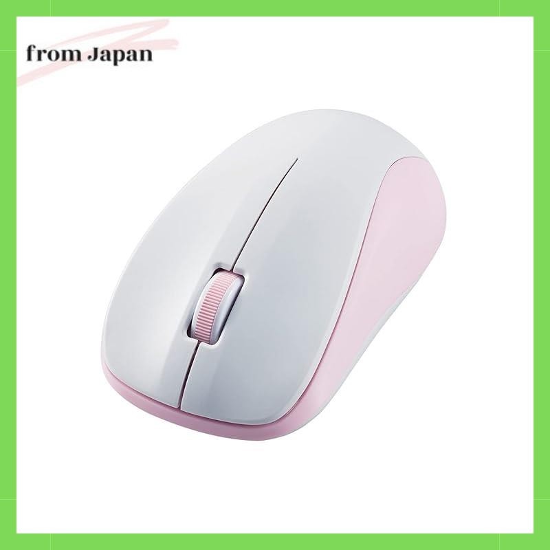 Chuột Elecom Chuột không dây Bluetooth 3 nút Size M Hồng M-BY11BRKPN
