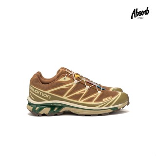    Hàng Chính Hãng   Giày*_SALOMON XT-6  Rubber Lizard Eden  Giày nam nữ hỗn hợp 