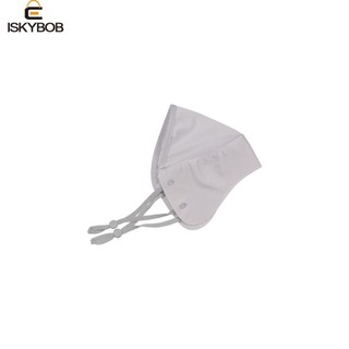 Fujiou Ice Silk Mask Thể Thao Đi Xe Đạp Thoáng Khí Màu Trơn Treo Loại Tai Bảo Vệ Tia UV Bảo Vệ Mắt Cho Nữ Cho Bé Gái Mặt nạ Kem Chống Nắng