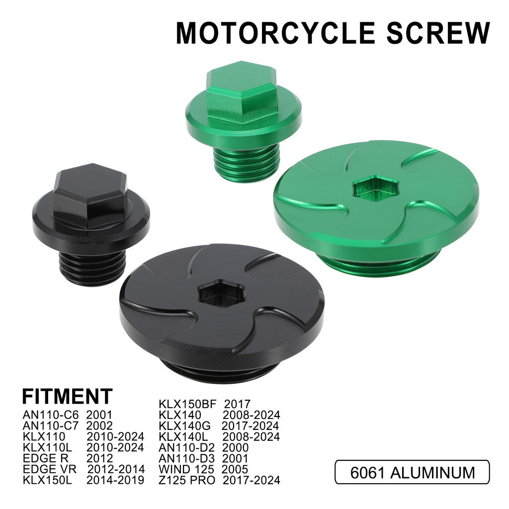 Nắp ốc định thời động cơ CNC cho KLX110 KLX110L KLX140 KLX140L KLX140G Z125 PRO KLX150L KLX150BF xe 