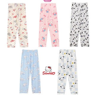 Anime Sanrio Hello Kitty Y2k Kawaii Kuromi Bộ Đồ Ngủ Nữ Hoạt Hình Cinnamoroll Quần Dài Giai Điệu Mùa Hè Nhà Giải Trí Quần Ngủ