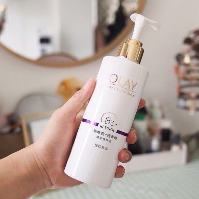 Kem dưỡng thể sữa dưỡng body toàn thân làm trắng da chống lão hoá OLAY B3 retinol - MÈO BEAUTY