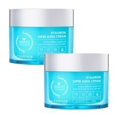 Kem dưỡng ẩm Clean Beauty Hyaluronic Super Aqua 200g 2 chiếc