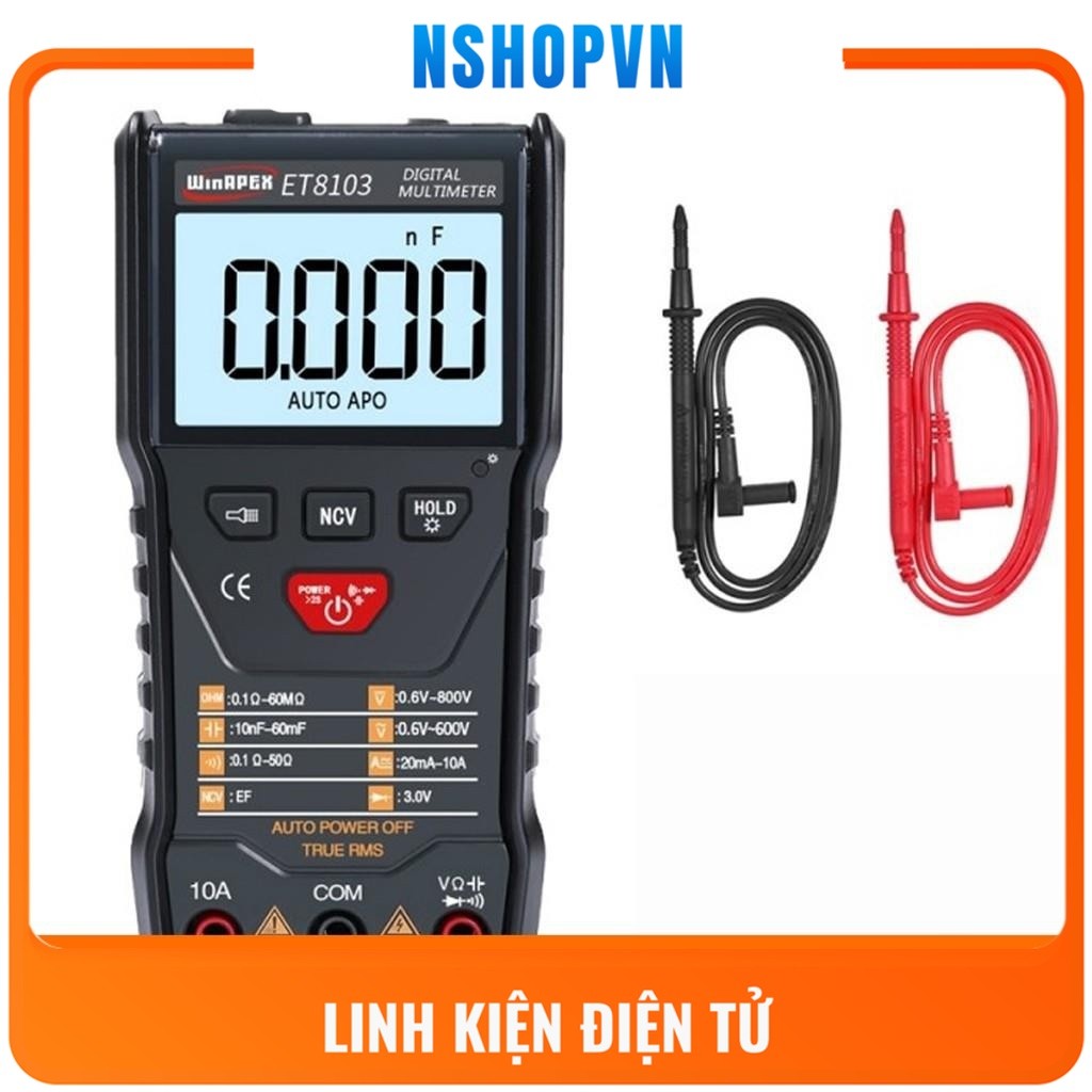 Đồng hồ điện tử WinAPEX ET8103 Auto