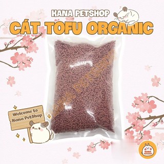Cát Đậu Hủ Tự Nhiên 🐹FREESHIP🐹 500G Cát TOFU Organic Cát Đậu Nành Lót Chuồng Vệ Sinh Cho Hamster, Mèo , Thỏ , Bọ, Sóc
