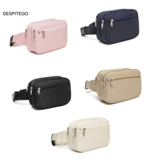 Túi thắt lưng đa chức năng, Túi đeo chéo có thể điều chỉnh sành điệu, Đi xe đạp di động thông thường Hợp thời trang dành cho nữ Chạy bộ Dây đai ngoài trời