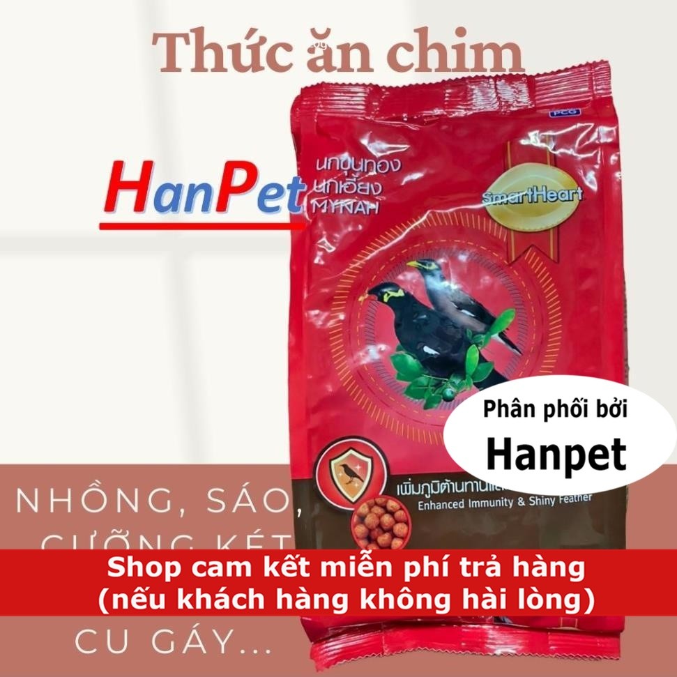 Doremiu- Thức ăn cho chim (Cám Chim thái Lan) 400gr (hanpet 214) cám ớt