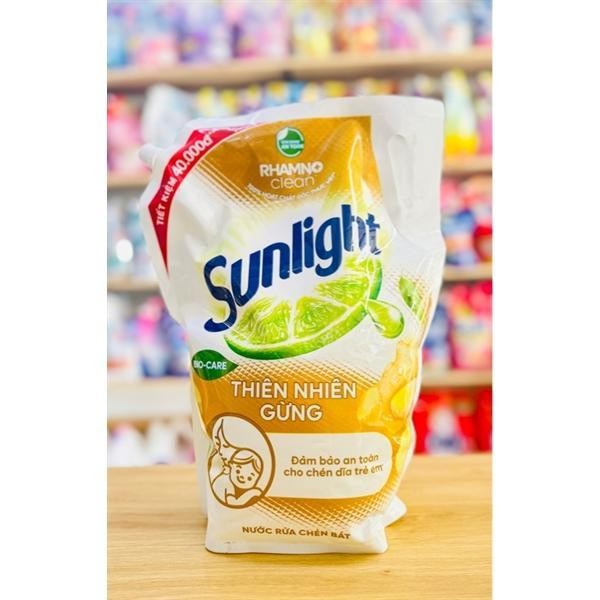 Nước rửa chén Sunlight Hương Gừng thiên nhiên 3,3 Kg