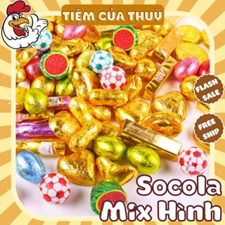 500G Kẹo Socola Mix Nhiều Hình Ngộ Nghĩnh Cute, Bánh Kẹo Tết, đồ ăn vặt, Tiệm ăn vặt Thuỳ Bùi