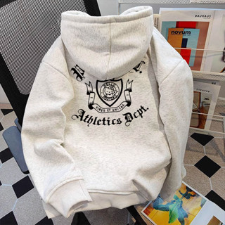 Áo hoodie nữ xám tiêu form rộng mùa thu đông local brand Salmo áo nỉ dài tay outerity dễ thương halloween Hello Kitty