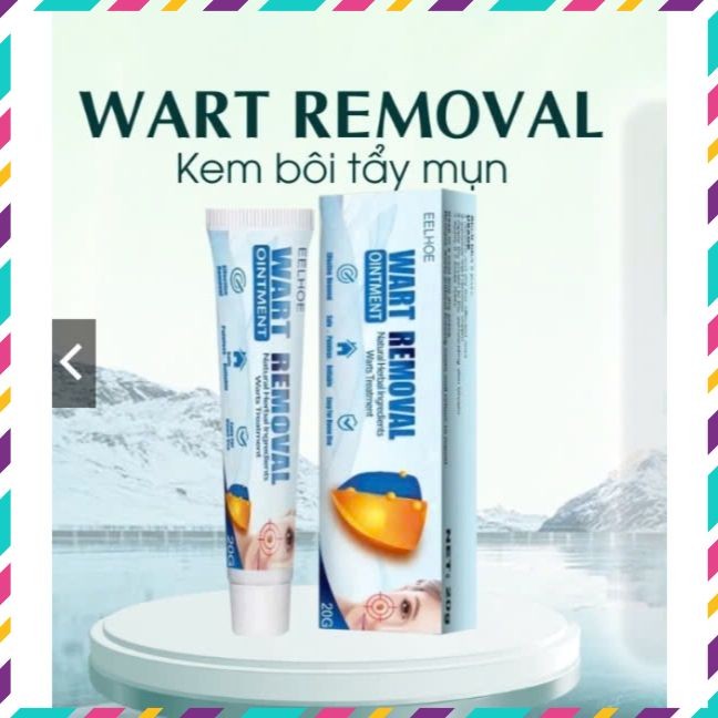 Kem Bôi Xử Lí Mụn Thịt, Mụn Cóc, Mụn Ruồi WART REMOVAL EELHOE không thâm, không sẹo - QUEENSHOP68