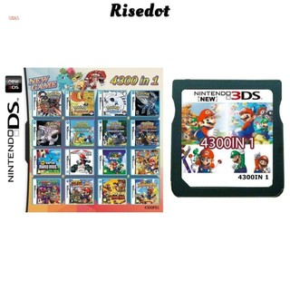 Shas Risedot Trò Chơi Hộp Mực Thẻ 4300 Trong 1 Vui Video Trò Chơi Thẻ Tốt Nhất Mát R4 Thẻ Nhớ Cho DS NDS 3DS 3DS NDSL