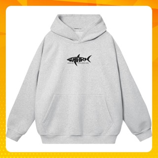 Áo Hoodie Form Rộng Frozen Shark Nỉ Bông Unisex Local Brand