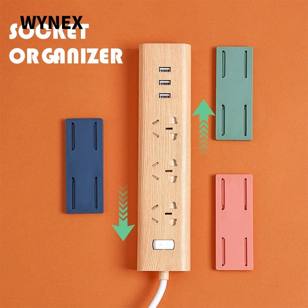 WYNEX Giá đỡ ổ cắm điện dán tường