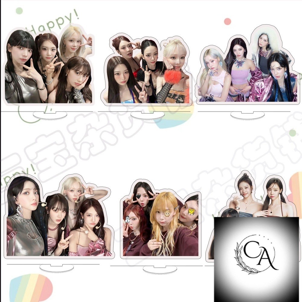 Aespa AESPA Acrylic Standee Quà tặng hai mặt dành cho sinh viên