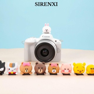 Phụ kiện đèn Flash SIRENXI, Vỏ giày nóng phổ thông Kawaii, Nắp giày nóng silicon mềm dễ thương cho nikon fuji m43