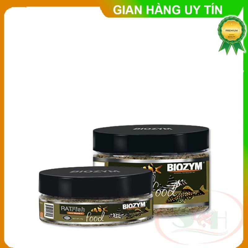 Thức ăn cá Biozym Ratfish Food viên chìm tầng đáy bể cá tép pleco chuột cảnh store3