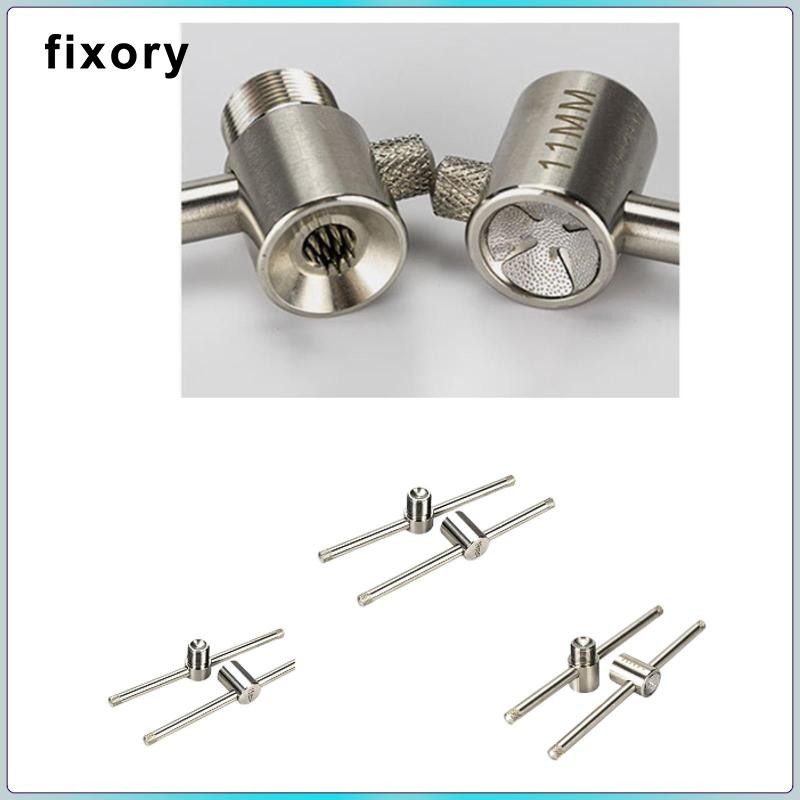 Fixory Cue Tip Press Tool Cue Tip Shape Tool Cue Stick Tip Shaper Stick Pressure Head