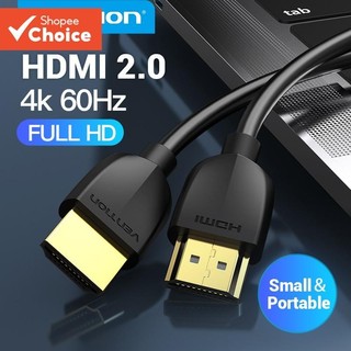 Cáp Vention 0.5m-3m HDMI sang HDMI 4K60Hz 2.0 cho PC TV LCD Máy chiếu Laptop Máy tính