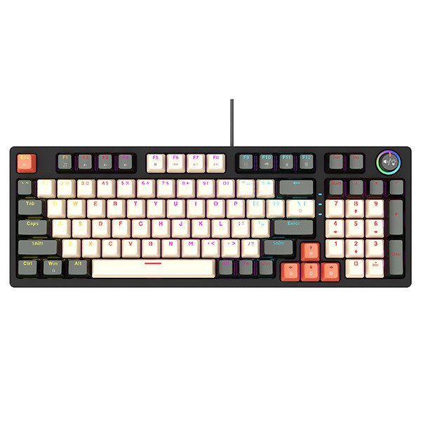 [Full Vat CITY] Bàn phím cơ chơi game EDRA EK398 RGB - Hàng chính hãng