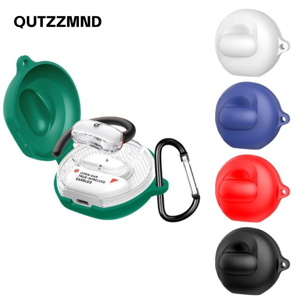 Tai nghe QUTZZMND, Phụ kiện tai nghe chống bụi chống trầy xước, Hộp sạc Mini chống rơi đầy màu sắc c