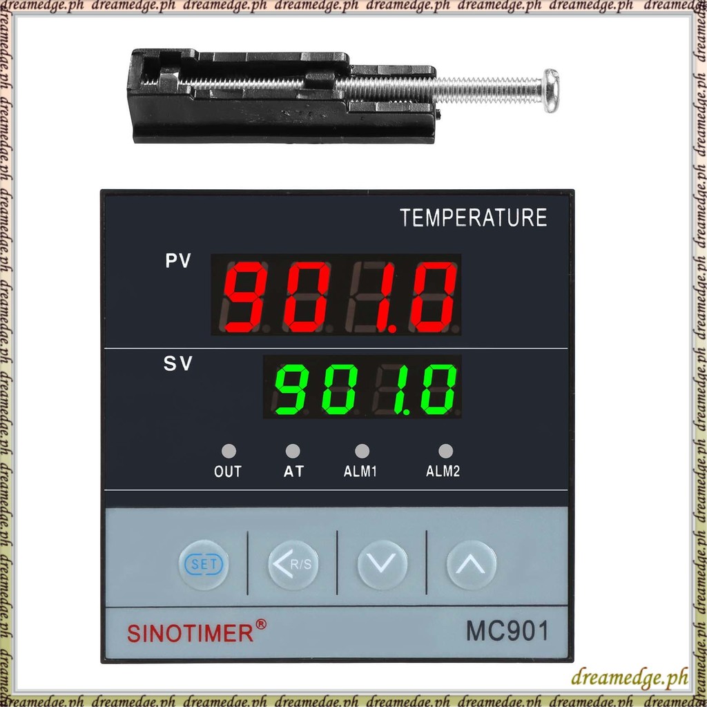 [S D K G] MC901 Bộ điều khiển nhiệt độ PID chống nước kỹ thuật số K Loại PT100 Rơle đầu vào cảm biến