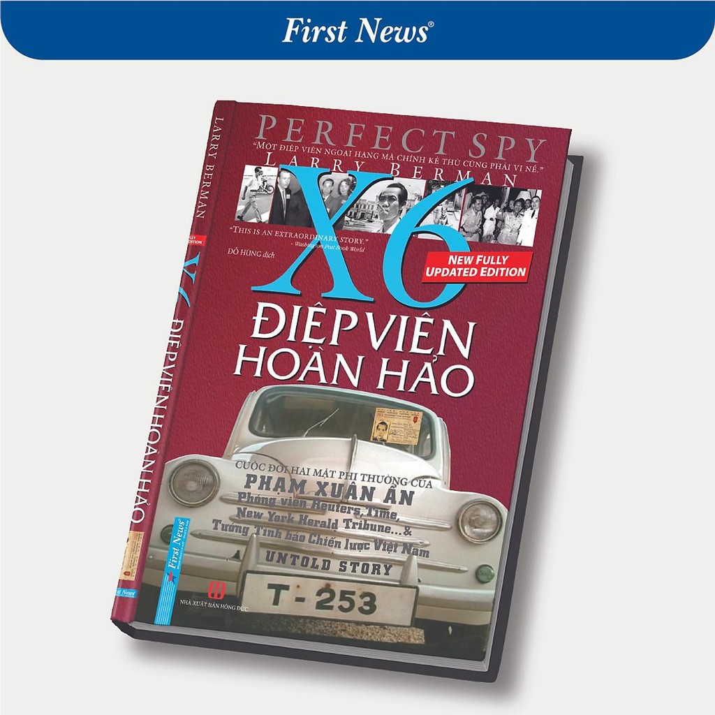 Sách - Điệp Viên Hoàn Hảo X6 - Bìa Cứng - First News
