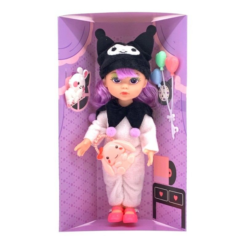 Đồ chơi Nhật Bản 10 Inch Kuro M Little Devil Vinyl Doll Ngọc Precious Dog Music Doll Doll Phong cách