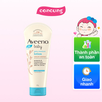 Sữa dưỡng thể dành cho bé Aveeno Baby da thường 227g