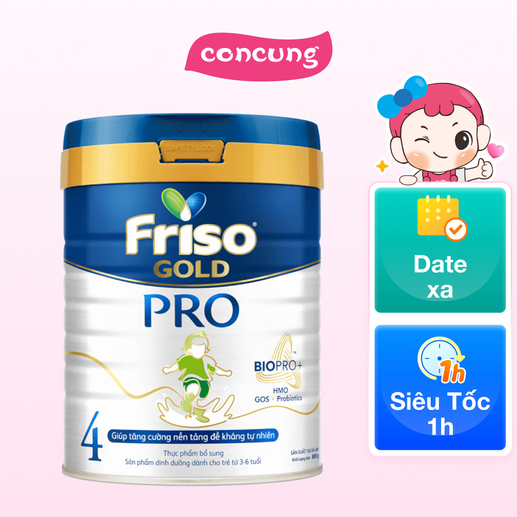 Sữa Friso Gold Pro số 4 cho bé trên 3 tuổi 800g
