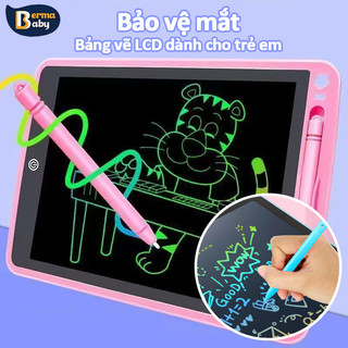 【Berma Baby】 Bảng Viết tự xóa LCD, Bảng Vẽ Điện Tử Thông Minh Tự Động  Xóa，Bảng vẽ tự xóa điện tử