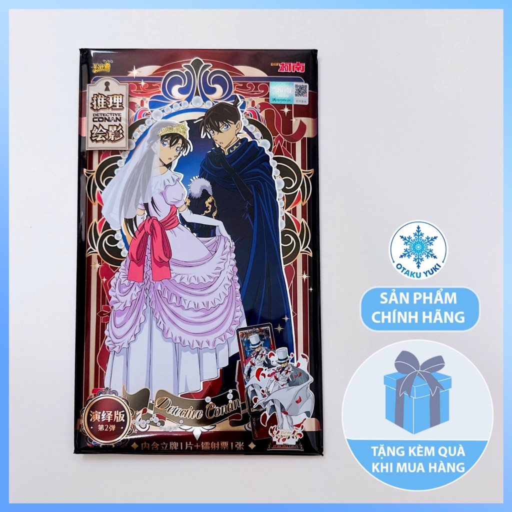 Gói Thẻ Pack Card Standee Detective Conan Vol 2 - Kèm Ticket Lazer (KAYOU)