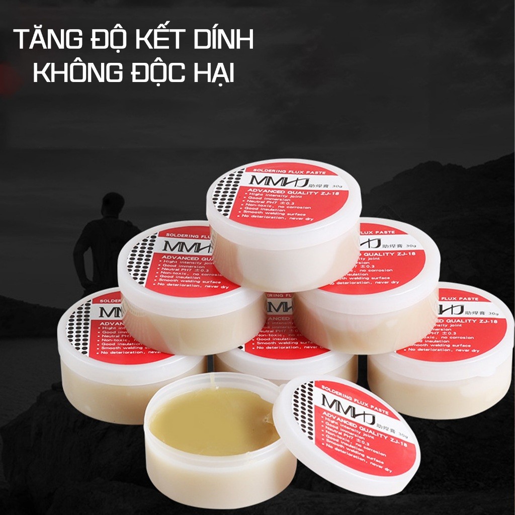 Mỡ Hàn Thiếc Cricket 30g Hỗ Trợ Hàn Mạch Điện Tử