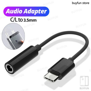 Usb Type C L to 3.5mm Audio Adapter Type-L to Headphone Interface Cable