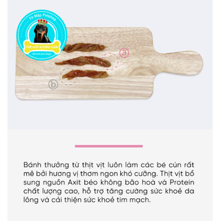 NATURAL CORE SNACK THỊT CUỘN GÂN VỊT CHO CHÓ