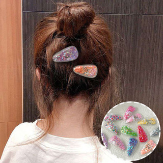 Phiên Bản Hàn Quốc Mới Cát lún Trong Suốt Trái Tim Năm Mũi Nhọn Ngôi Sao Nổ Bb Clip