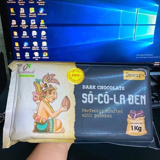 Socola Đen Trắng Decor VNChocolat Túi 1kg