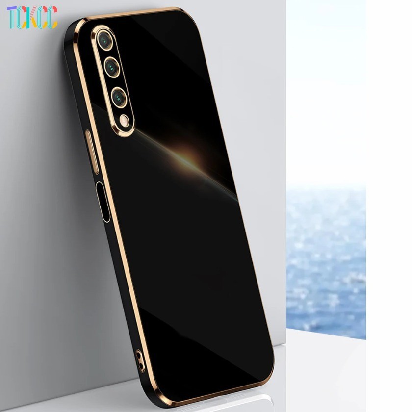 Dành Cho Huawei Y9s Ốp Lưng Huawei P smart Pro 2019 Vỏ Điện Thoại Mạ Vuông Sang Trọng STK-L21 STK-LX