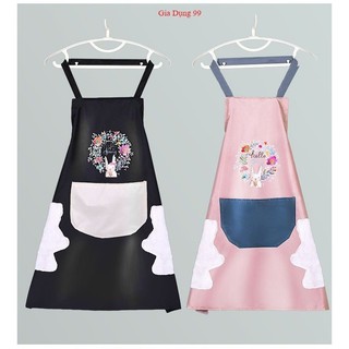 Tạp Dề Nhà Bếp Hình Thỏ Chống Thấm Nước Dễ Thương Có Túi Lớn Cho Nam Và Nữ 2022 Tạp Dề Thời Trang Mới