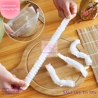 [ XẢ KHO ] 5 chiếc Màng Bọc Thực Phẩm PE Túi Gấu Túi Bọc Thức Ăn Có Chun Co Giãn Tái Sử Dụng