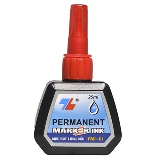 Mực bút lông dầu thiên long pmi-01 - mực đỏ