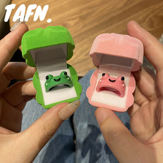 Tafn nhẫn hình chú ếch hoạt hình đáng yêu 1k gm24513ik