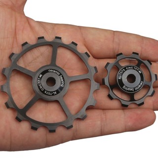  Motorland MTB Xe đạp đường trường Xe đạp Derailleur phía sau 10-17T Ròng rọc bánh xe gốm 