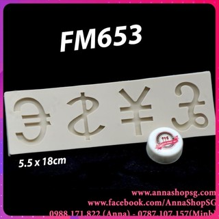 KHUÔN LOGO TIỀN TỆ FM653